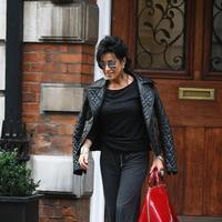 Nancy Dell'Olio is seen leaving a medical building on Harley Street | Picture 101261